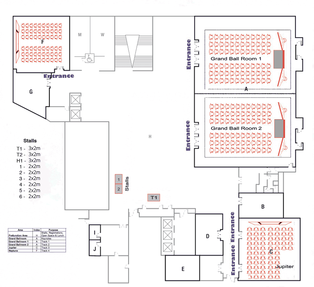 Agile India 2023 Stall Layout